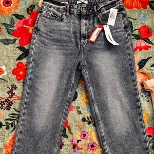 Vigoss Medium Wash Jeans with Contrast Stitching